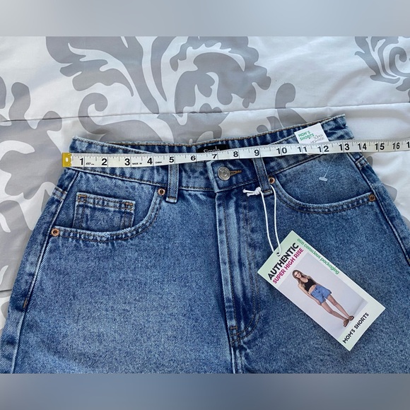 New Simple Society Super High Rise Mom Short 27 NWT - Picture 7 of 9